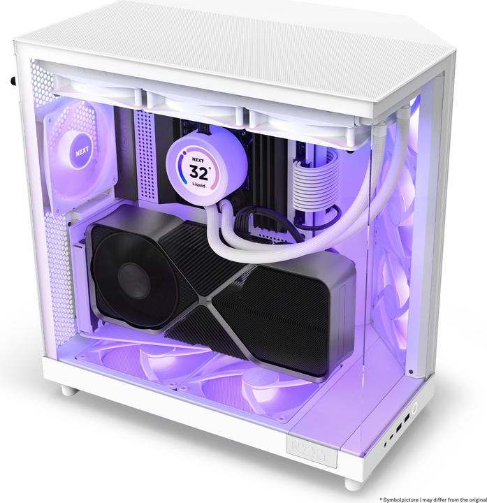 Actual product image NZXT H6 Air Flow RGB (mATX, Mini-ITX, ATX)