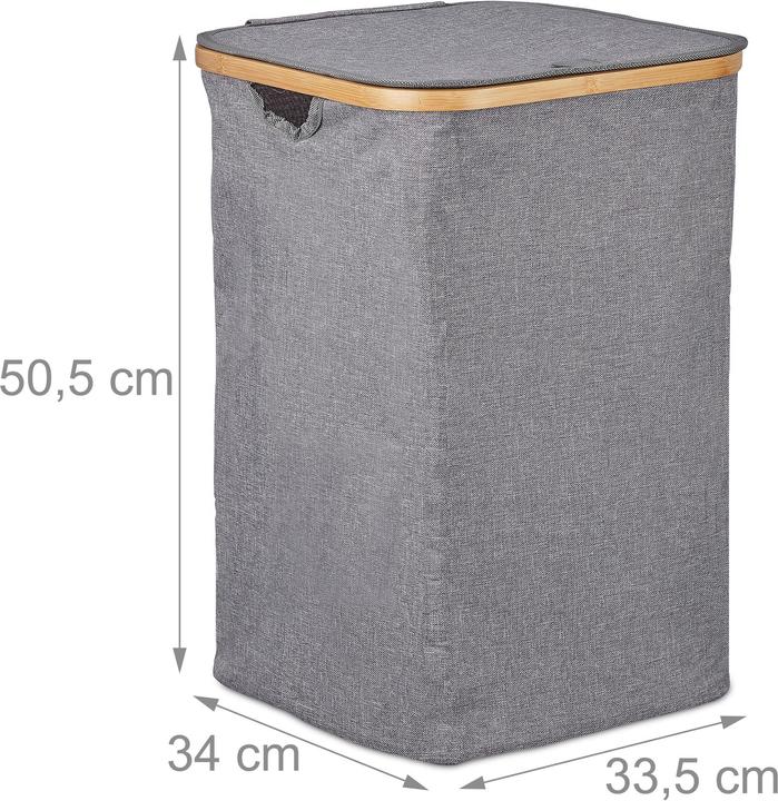 Actual product image Relaxdays Laundry basket (42 l)