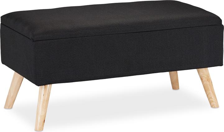 Immagine prodotto Relaxdays Panca con Contenitore, Imbottita (79.50 cm)