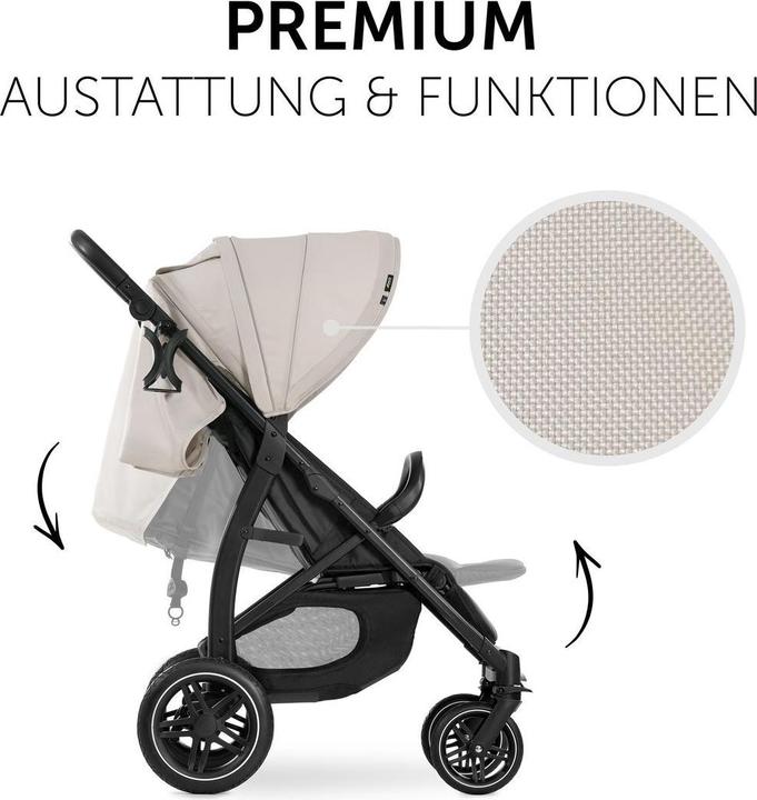 Immagine prodotto Hauck Buggys & Sportwagen Buggy Rapid 4D (bis 25 kg) - XL Verdeck &