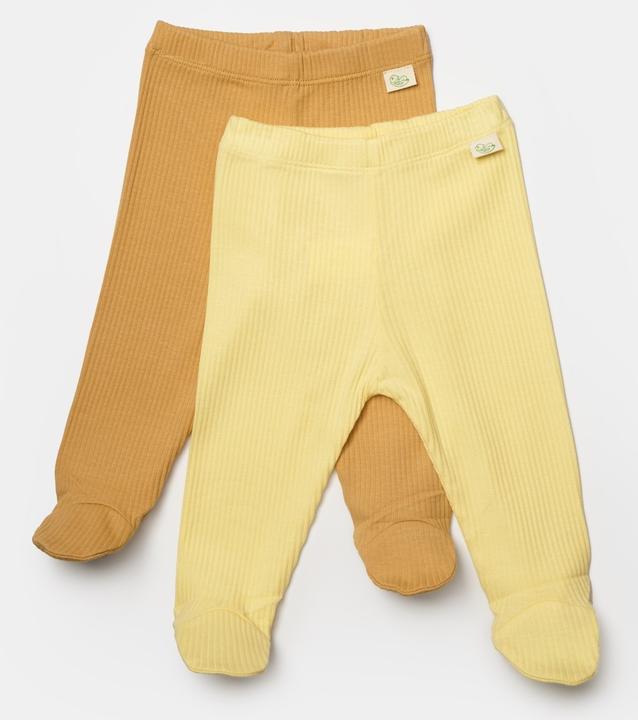 BabyCosy Strickhose mit Fuss, 2 Pack