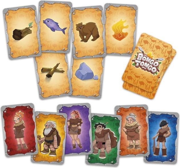 Immagine prodotto IMC Toys Gioco di carte Bongo Tongo (Tedesco, Italiano, Arabo, Francese, Spagnolo, Olandese, Inglese)