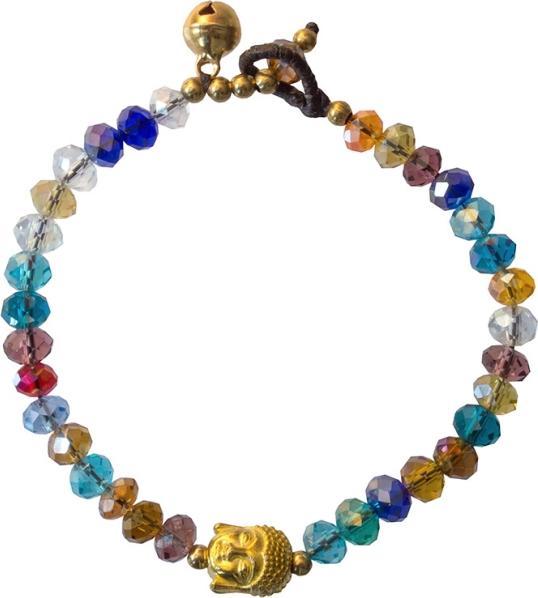 Actual product image Saraswati Bracelet Buddha coloured.AC111