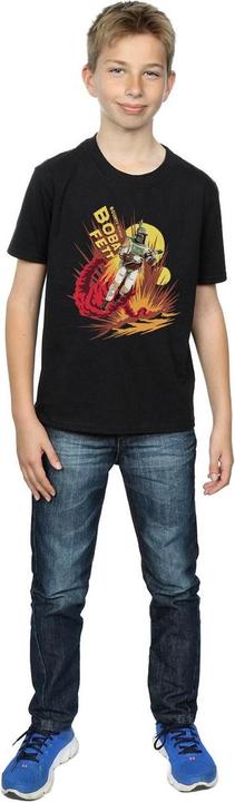 Produktbild Star Wars Boba Fett Rocket Powered TShirt Jungen (140, 146)