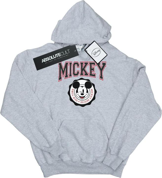 Immagine prodotto Disney Mickey Mouse New York Seal Felpa con Cappuccio Donna (L)