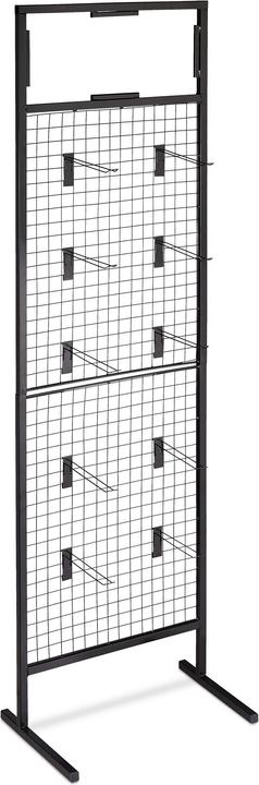 Actual product image Relaxdays Gridwall Mesh Panel Display, Product Stand
