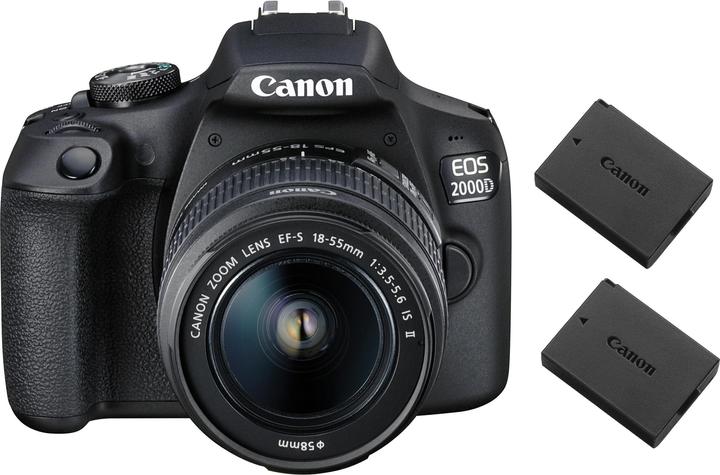 Produktbild Canon Eos 2000d (18 - 55 mm, 24.10 Mpx, APS-C / DX)