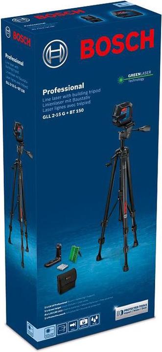 Actual product image Bosch Professional GLL 2-15 G incl. BT 150