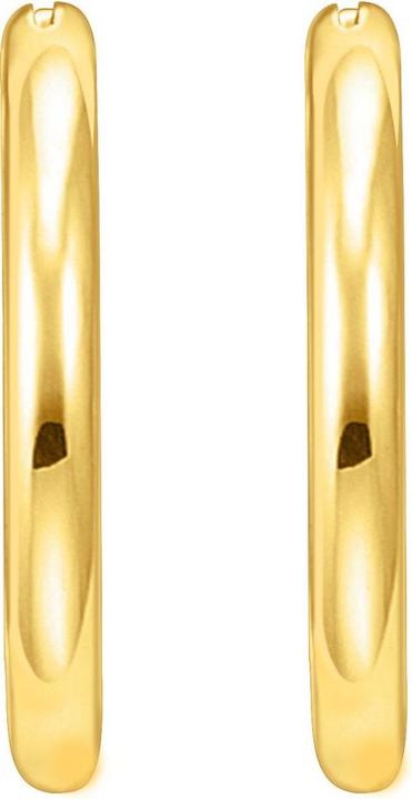 Image du produit Thomas Sabo Créoles au design classique et élégant (Or jaune 750 plaqué or, Argent sterling 925)