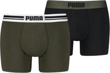 Puma Herren-Boxershorts „Everyday Placed Logo“ im 2er-Pack (M, 2er Pack)
