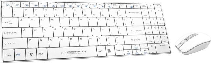 Image du produit Esperanza EK122W Clavier RF sans fil QWERTY (ING. Int., Sans fil)