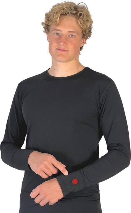 Actual product image Glovii GJ1XL Shirt/Top Shirt Round Neck Long Sleeve Spandex, Polyester (XL)