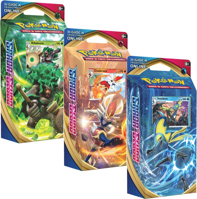 Actual product image Pokémon Sword & Shield 1 Deck (English, Deck)
