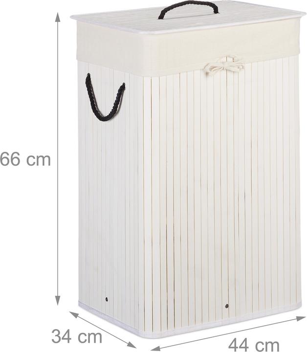 Actual product image Relaxdays Laundry basket (80 l)