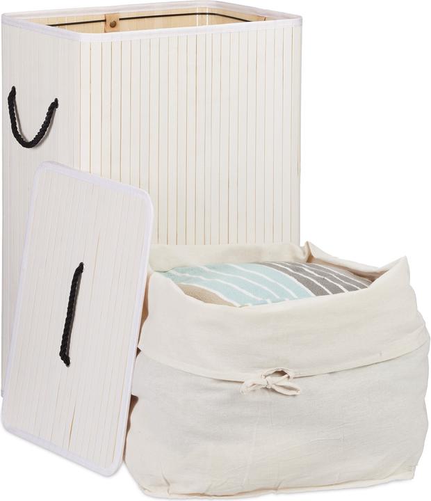 Actual product image Relaxdays Laundry basket (80 l)