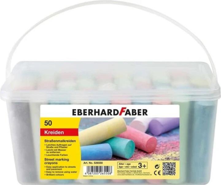 EberhardFaber Seau à crayons de la rue (Multicolore, 50 x)