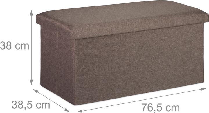 Produktbild Relaxdays Sitzbank (76.50 cm)