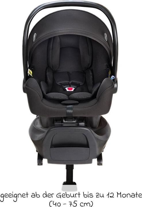Produktbild Graco SnugLite i-Size Babyschale inkl. SnugTurn Base (Babyschale, ECE R129/i-Size Norm)
