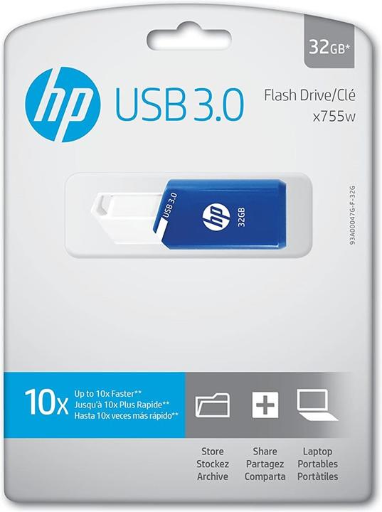 Immagine prodotto HP x755w 32GB USB 3.1 Flash Drive 3-Pack (P) (32 GB, USB-A, USB 3.2)