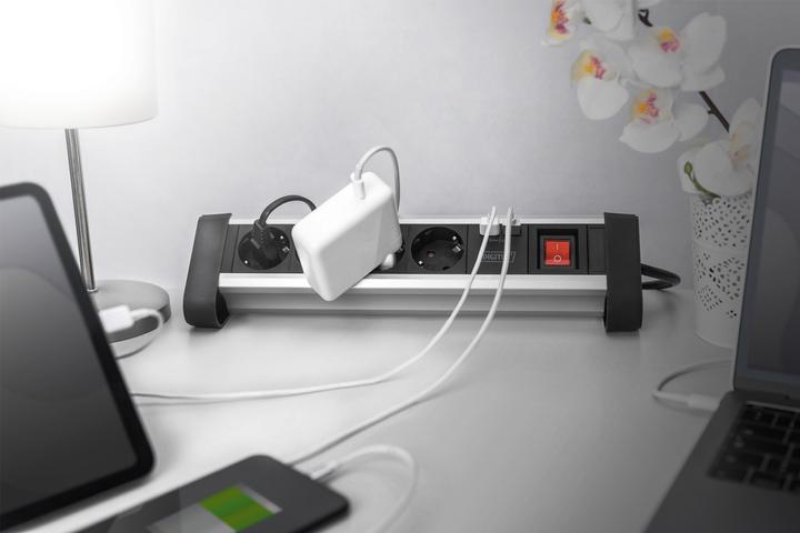 Produktbild Digitus Office-Steckdosenleiste (6 x, USB-A, 1.50 m)