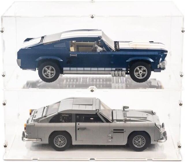 Immagine prodotto iDisplayit Display in acrilico per LEGO® 10265 Ford Mustang (con fondo trasparente, impilabile)