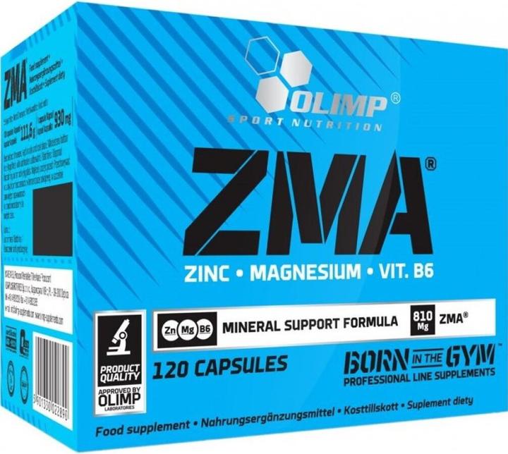 Immagine prodotto Olimp Sport Nutrition ZMA (T-Activazione) 120 Caps (120 Pezzo/i, Pillole, 111.60 g)