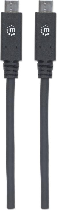 Produktbild Manhattan USB-C Schwartz (1 m, USB 3.2 Gen 2)
