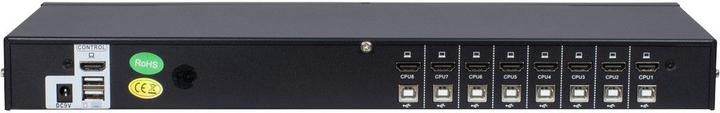 Image du produit Intertech Commutateur KVM AS-9108HA Rackmount HDMI, 8xHDMI/USB