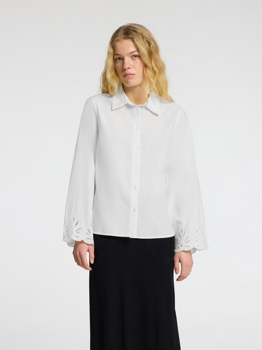 Image du produit Selected Femme Slfdahlia Ls Broderi Shirt Noos (42)