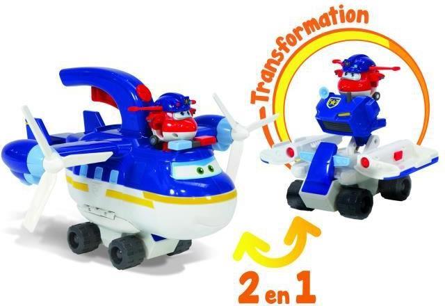 Image du produit Super Wings Patrouilleur de police 2 en 1