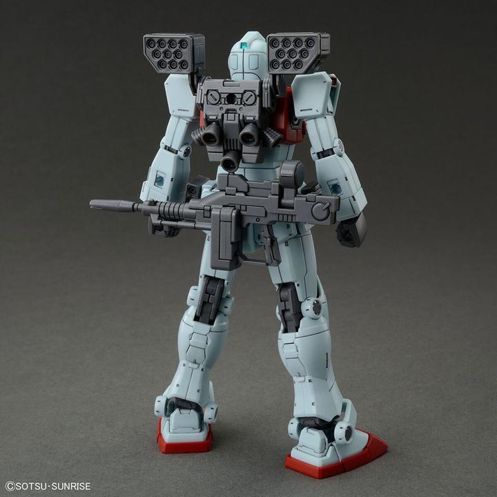Actual product image Bandai GUNDAM - HG 1/144 GM (Shoulder Cannon / Missile POD) - Model Kit