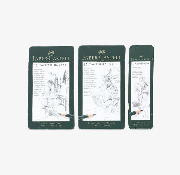 Produktbild Faber-Castell Castell 9000 (2H, 12 x)