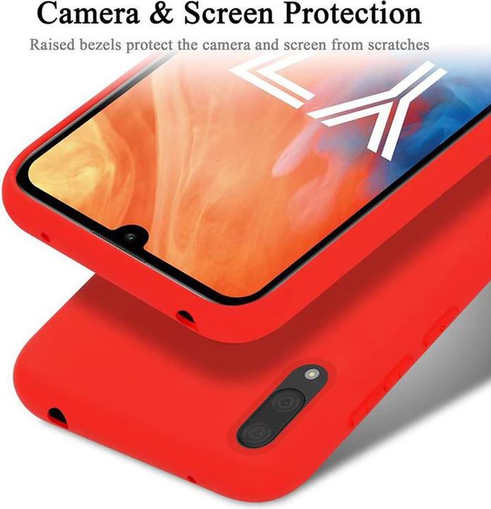 Produktbild Cadorabo TPU Liquid Silicone Case Cover (Huawei Y7 (2019), Huawei Y7 Prime (2019))