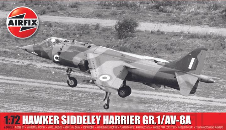 Actual product image Airfix Hawker Siddeley Harrier GR.1/AV-8A