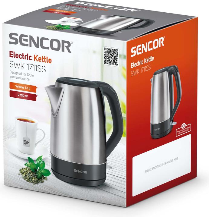 Actual product image Sencor Electric kettle SWK 1711SS (1.70 l)