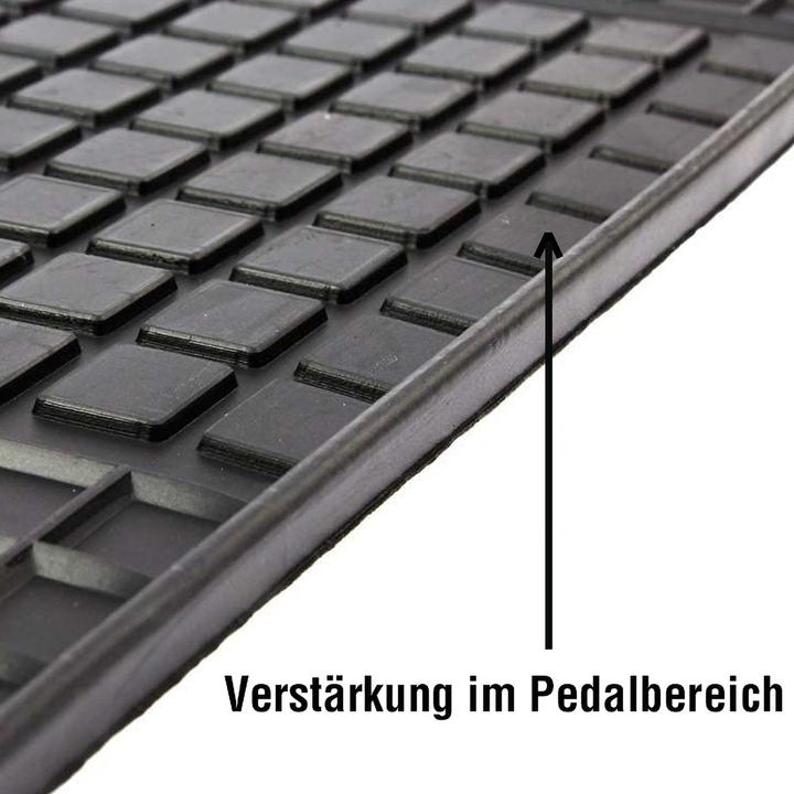 Produktbild Petex PassformGummimatte (1 Set à 2 Fussmatten)