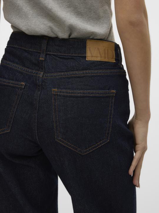 Immagine prodotto Vero Moda VMVANESSA Niedrige Taille Weiter Beinschnitt Jeans Weit geschnitten (W30/L34)