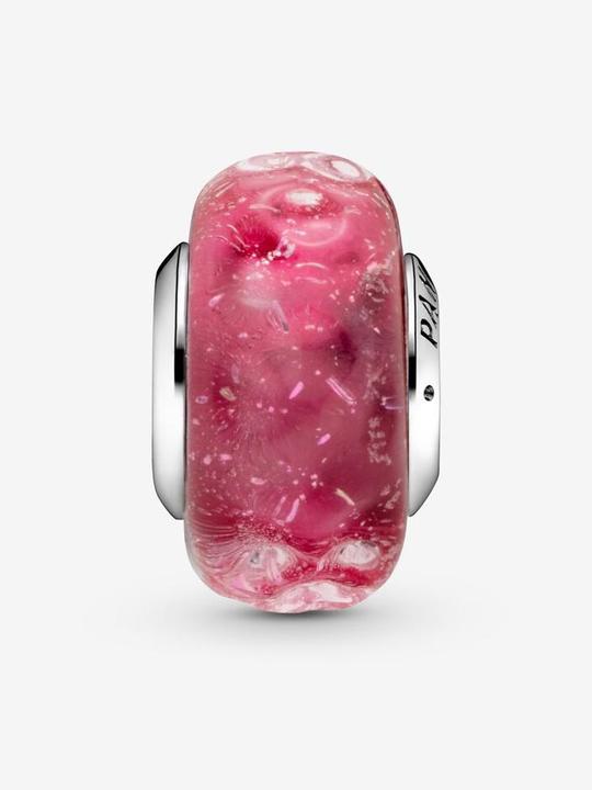 Produktbild Pandora Wavy Fancy Pink Charms/Beads (Silber 925, Muranoglas)