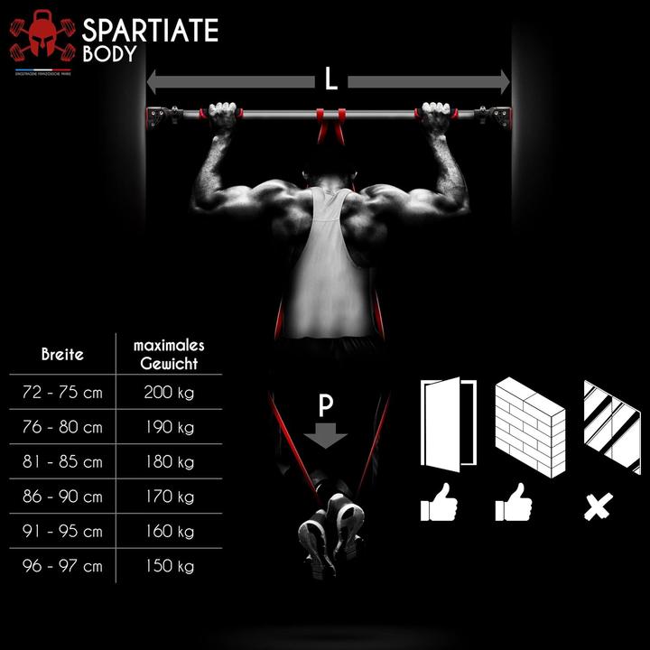 Image du produit Spartiate Body Barre de traction