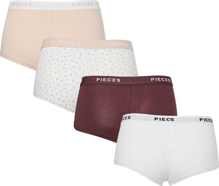 Produktbild Pieces PCLOGO 4er-Pack Boxershorts (L, 4er Pack)
