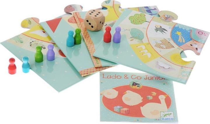 Immagine prodotto Djeco Ludo & Co Junior (Tedesco, Francese, Italiano, Inglese)