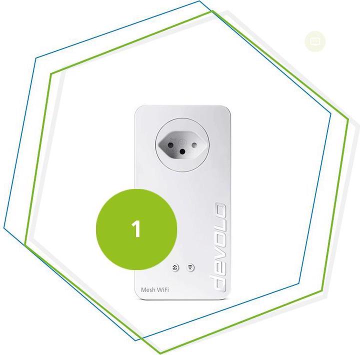 Image du produit Devolo Kit multiroom Mesh WiFi 2 (2400 Mbit/s)