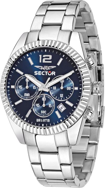 Sector Armbanduhr 240 CHRONO R3273676004 (Chronograph, 48 mm)