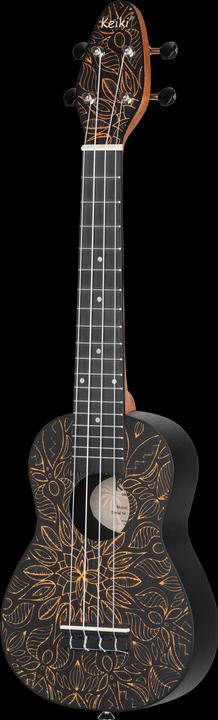 Immagine prodotto Keiki Pacchetto Ukulele - Soprano - Orange Kaleidos. (Soprano, Soprano)