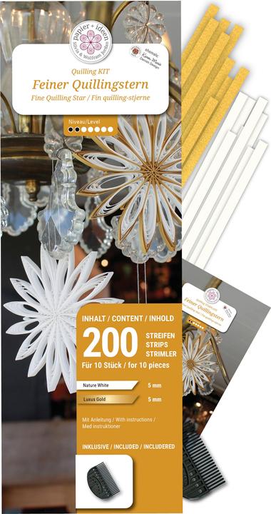 Immagine prodotto Papier+ideen Set per quilling "Fine Stars