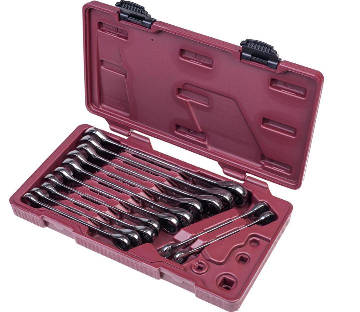 Immagine prodotto Kraftwerk 12-p. Set di chiavi a cricchetto CLICKRAFT (8 mm, 9 mm, 10 mm, 17 mm, 18 mm, 19 mm, 11 mm, 12 mm, 13 mm, 14 mm, 15 mm, 16 mm)