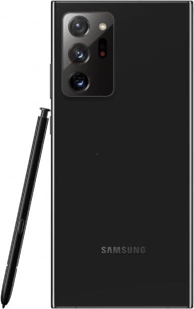 Actual product image Samsung Galaxy Note 20 Ultra Snapdragon (512 GB, Mystic Black, 6.90", Hybrid Dual SIM, 108 Mpx, 5G)
