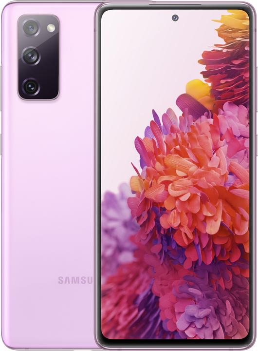 Produktbild Samsung Galaxy S20 FE 5G (128 GB, Cloud Lavender, 6.50", Hybrid Dual SIM, 12 Mpx, 5G)
