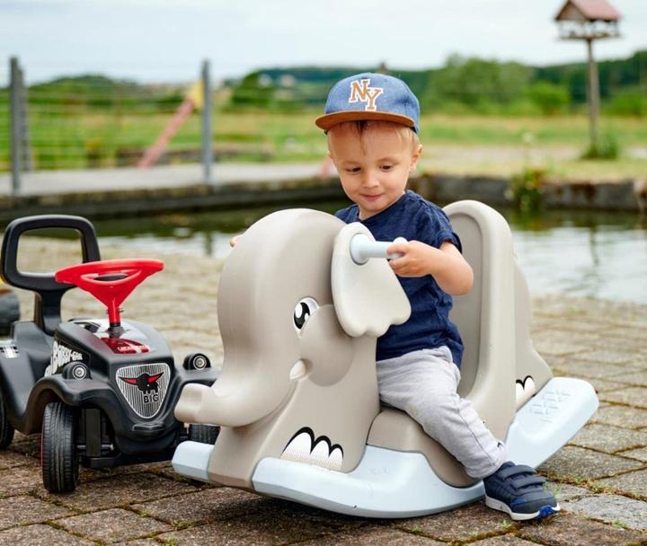Actual product image BIG Rocking elephant