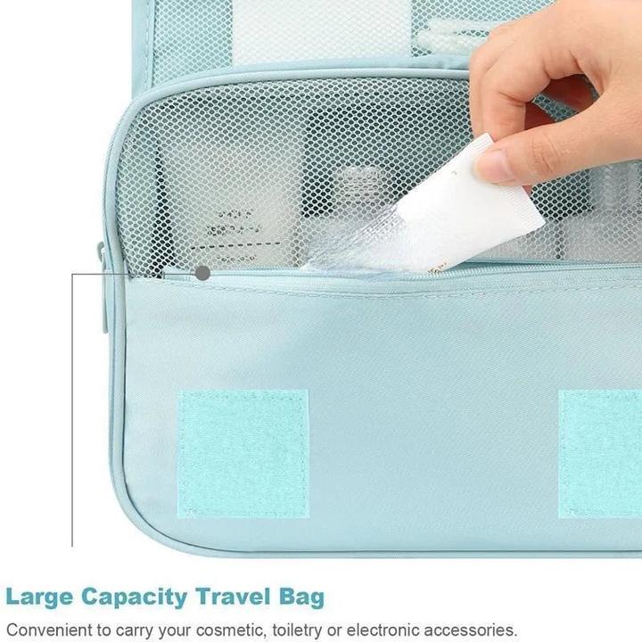 Actual product image Only-Bags.Store Toiletry bags, make-up bags, solid, foldable, cosmetic bags, travelling, PVC, waterproof